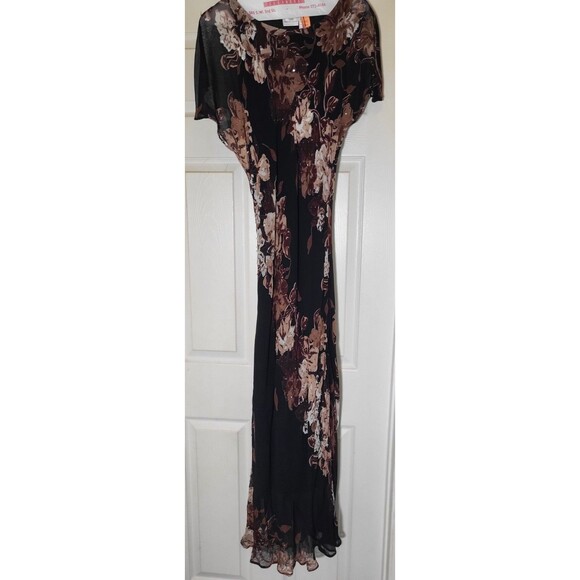 Vintage Newport News Women’s Floral Beaded Dress Size 6. 90s Y2K - Picture 2 of 6